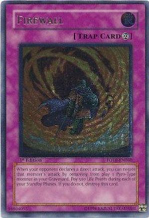 Firewall (UTR) (FOTB-EN060) - Force of the Breaker Unlimited - Premium Yugioh Single from Konami - Just $1.16! Shop now at Game Crave Tournament Store