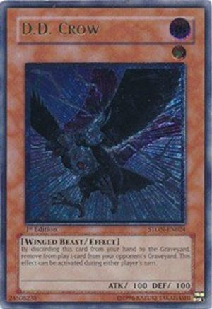 D.D. Crow (UTR) (STON-EN024) - Strike of Neos Unlimited - Premium Yugioh Single from Konami - Just $108.26! Shop now at Game Crave Tournament Store