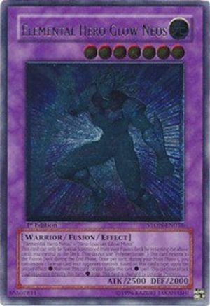 Elemental Hero Glow Neos (UTR) (STON-EN036) - Strike of Neos 1st Edition - Premium Yugioh Single from Konami - Just $111.98! Shop now at Game Crave Tournament Store