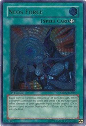 Neos Force (UTR) (STON-EN039) - Strike of Neos 1st Edition - Premium Yugioh Single from Konami - Just $15.91! Shop now at Game Crave Tournament Store