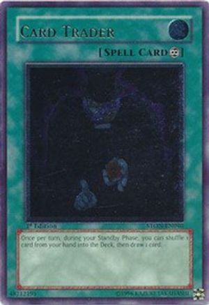 Card Trader (UTR) (STON-EN046) - Strike of Neos Unlimited - Premium Yugioh Single from Konami - Just $9.06! Shop now at Game Crave Tournament Store