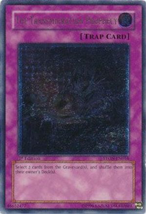 The Transmigration Prophecy (UTR) (STON-EN054) - Strike of Neos Unlimited - Premium Yugioh Single from Konami - Just $27.61! Shop now at Game Crave Tournament Store
