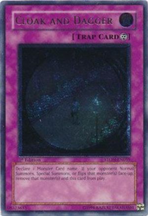 Cloak and Dagger (UTR) (STON-EN059) - Strike of Neos Unlimited - Premium Yugioh Single from Konami - Just $5.02! Shop now at Game Crave Tournament Store