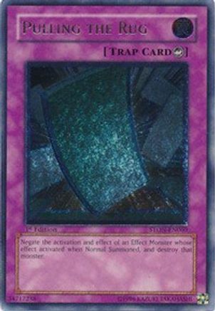 Pulling the Rug (UTR) (STON-EN060) - Strike of Neos 1st Edition - Premium Yugioh Single from Konami - Just $26.46! Shop now at Game Crave Tournament Store