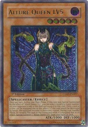 Allure Queen LV5 (UTR) (CDIP-EN007) - Cyberdark Impact Unlimited - Premium Yugioh Single from Konami - Just $12.18! Shop now at Game Crave Tournament Store