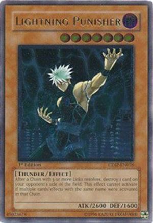 Lightning Punisher (UTR) (CDIP-EN026) - Cyberdark Impact 1st Edition - Premium Yugioh Single from Konami - Just $8.28! Shop now at Game Crave Tournament Store