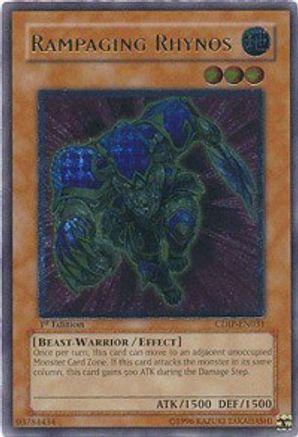 Rampaging Rhynos (UTR) (CDIP-EN031) - Cyberdark Impact 1st Edition - Premium Yugioh Single from Konami - Just $3.17! Shop now at Game Crave Tournament Store