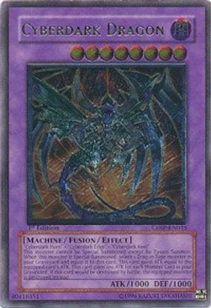 Cyberdark Dragon (UTR) (CDIP-EN035) - Cyberdark Impact Unlimited - Premium Yugioh Single from Konami - Just $57! Shop now at Game Crave Tournament Store