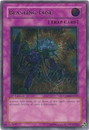Blasting Fuse (UTR) (CDIP-EN049) - Cyberdark Impact Unlimited - Premium Yugioh Single from Konami - Just $2.79! Shop now at Game Crave Tournament Store