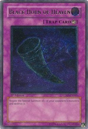 Black Horn of Heaven (UTR) (CDIP-EN060) - Cyberdark Impact 1st Edition - Premium Yugioh Single from Konami - Just $33.38! Shop now at Game Crave Tournament Store