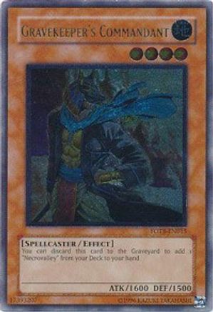 Gravekeeper's Commandant (UTR) (FOTB-EN015) - Force of the Breaker Unlimited - Premium Yugioh Single from Konami - Just $40.14! Shop now at Game Crave Tournament Store