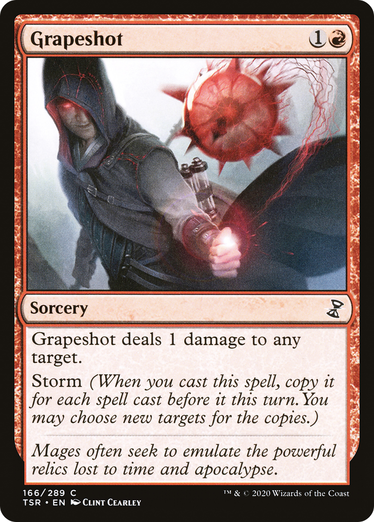 Grapeshot (TSR-166) - Time Spiral Remastered Foil - Premium MTG Single from Wizards of the Coast - Just $0.26! Shop now at Game Crave Tournament Store