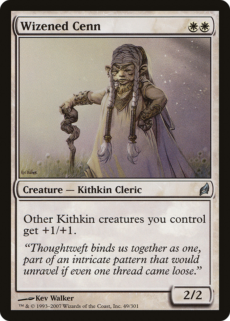 Wizened Cenn (LRW-049) - Lorwyn - Premium MTG Single from Wizards of the Coast - Just $0.08! Shop now at Game Crave Tournament Store