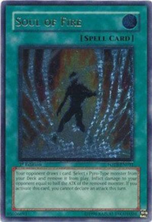 Soul of Fire (UTR) (FOTB-EN031) - Force of the Breaker 1st Edition - Premium Yugioh Single from Konami - Just $9.49! Shop now at Game Crave Tournament Store