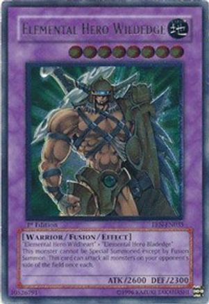 Elemental Hero Wildedge (UTR) (EEN-EN035) - Elemental Energy Unlimited - Premium Yugioh Single from Konami - Just $139.99! Shop now at Game Crave Tournament Store