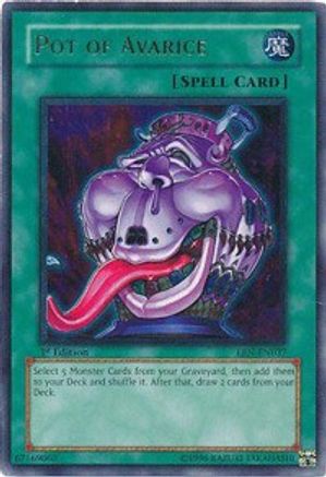 Pot of Avarice (UTR) (EEN-EN037) - Elemental Energy 1st Edition - Premium Yugioh Single from Konami - Just $135.13! Shop now at Game Crave Tournament Store