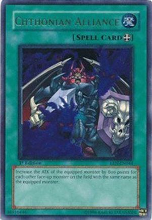 Chthonian Alliance (UTR) (EEN-EN044) - Elemental Energy 1st Edition - Premium Yugioh Single from Konami - Just $3.79! Shop now at Game Crave Tournament Store