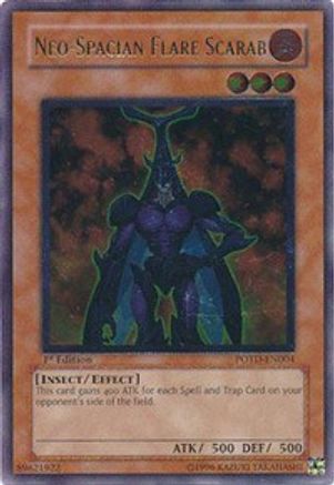 Neo-Spacian Flare Scarab (UTR) (POTD-EN004) - Power of the Duelist Unlimited - Premium Yugioh Single from Konami - Just $24.78! Shop now at Game Crave Tournament Store