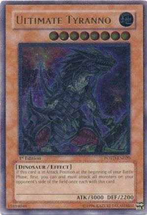 Ultimate Tyranno (UTR) (POTD-EN020) - Power of the Duelist Unlimited - Premium Yugioh Single from Konami - Just $20.42! Shop now at Game Crave Tournament Store