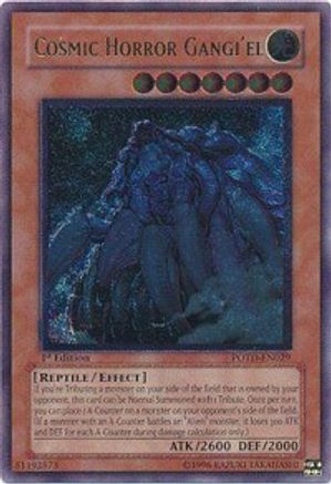 Cosmic Horror Gangi'el (UTR) (POTD-EN029) - Power of the Duelist Unlimited - Premium Yugioh Single from Konami - Just $3.82! Shop now at Game Crave Tournament Store
