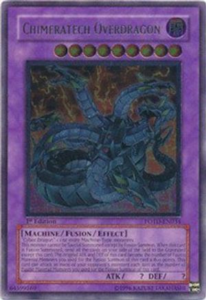 Chimeratech Overdragon (UTR) (POTD-EN034) - Power of the Duelist 1st Edition - Premium Yugioh Single from Konami - Just $280! Shop now at Game Crave Tournament Store