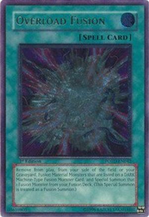 Overload Fusion (UTR) (POTD-EN042) - Power of the Duelist 1st Edition - Premium Yugioh Single from Konami - Just $24.49! Shop now at Game Crave Tournament Store