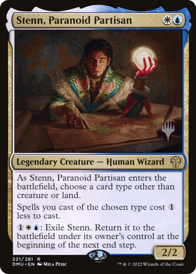 Stenn, Paranoid Partisan (PDMU-221P) - Dominaria United Promos - Premium MTG Single from Wizards of the Coast - Just $0.10! Shop now at Game Crave Tournament Store