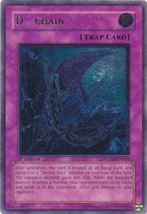 D - Chain (UTR) (POTD-EN050) - Power of the Duelist 1st Edition - Premium Yugioh Single from Konami - Just $6.36! Shop now at Game Crave Tournament Store
