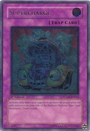 Supercharge (UTR) (POTD-EN056) - Power of the Duelist Unlimited - Premium Yugioh Single from Konami - Just $2.59! Shop now at Game Crave Tournament Store