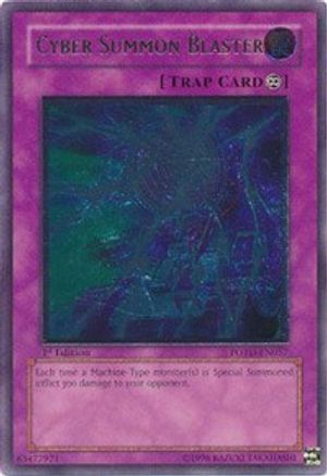 Cyber Summon Blaster (UTR) (POTD-EN057) - Power of the Duelist Unlimited - Premium Yugioh Single from Konami - Just $2.10! Shop now at Game Crave Tournament Store