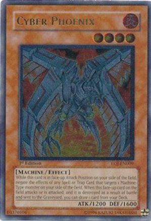 Cyber Phoenix (UTR) (EOJ-EN009) - Enemy of Justice 1st Edition - Premium Yugioh Single from Konami - Just $27.99! Shop now at Game Crave Tournament Store