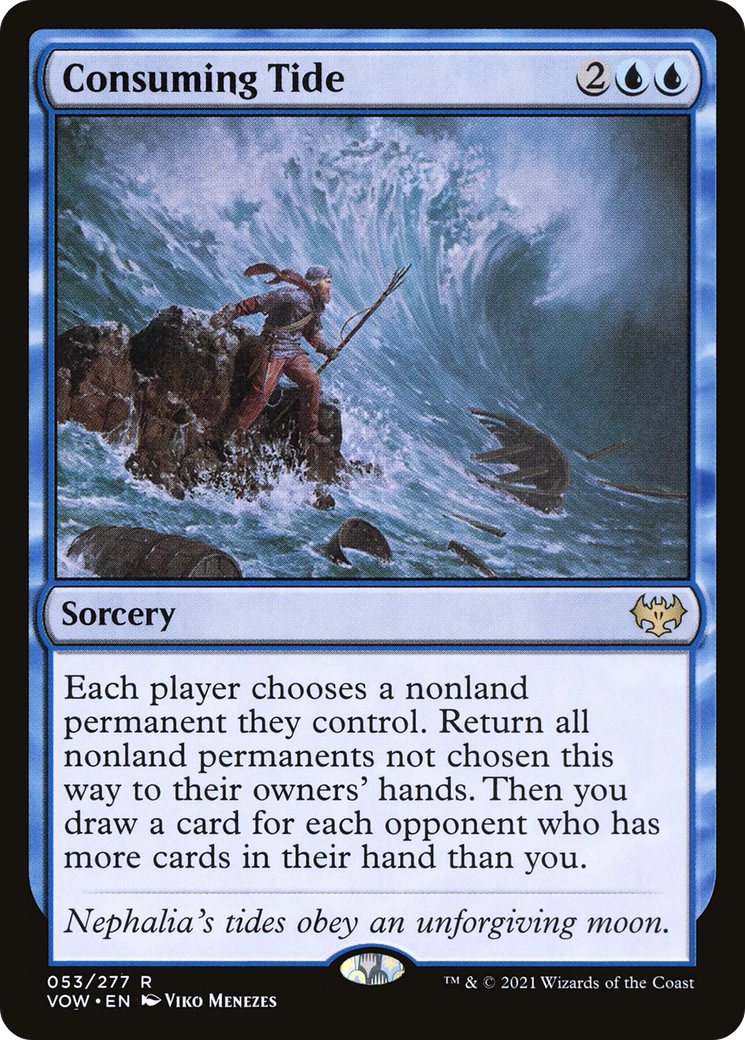 Consuming Tide (VOW-053) - Innistrad: Crimson Vow - Premium MTG Single from Wizards of the Coast - Just $0.10! Shop now at Game Crave Tournament Store