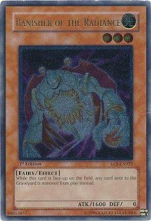 Banisher of the Radiance (UTR) (EOJ-EN022) - Enemy of Justice 1st Edition - Premium Yugioh Single from Konami - Just $21.18! Shop now at Game Crave Tournament Store