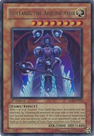 Voltanis the Adjudicator (UTR) (EOJ-EN023) - Enemy of Justice 1st Edition - Premium Yugioh Single from Konami - Just $30.61! Shop now at Game Crave Tournament Store