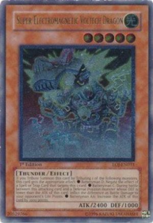 Super-Electromagnetic Voltech Dragon (UTR) (EOJ-EN031) - Enemy of Justice 1st Edition - Premium Yugioh Single from Konami - Just $3.38! Shop now at Game Crave Tournament Store