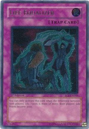 Life Equalizer (UTR) (EOJ-EN049) - Enemy of Justice 1st Edition - Premium Yugioh Single from Konami - Just $1.47! Shop now at Game Crave Tournament Store