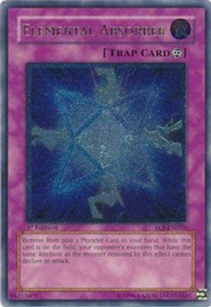 Elemental Absorber (UTR) (EOJ-EN056) - Enemy of Justice Unlimited - Premium Yugioh Single from Konami - Just $1.70! Shop now at Game Crave Tournament Store