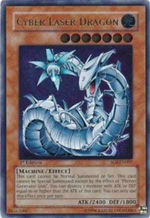 Cyber Laser Dragon (UTR) (SOI-EN007) - Shadow of Infinity 1st Edition - Premium Yugioh Single from Konami - Just $108.49! Shop now at Game Crave Tournament Store