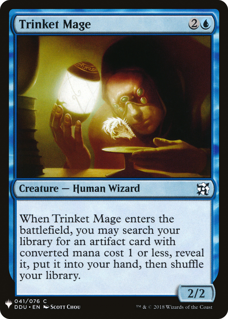 Trinket Mage (MB1-533) - Mystery Booster - Premium MTG Single from Wizards of the Coast - Just $0.11! Shop now at Game Crave Tournament Store