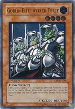 Goblin Elite Attack Force (UTR) (CRV-EN020) - Cybernetic Revolution Unlimited - Premium Yugioh Single from Konami - Just $15.84! Shop now at Game Crave Tournament Store