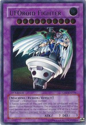 UFOroid Fighter (UTR) (CRV-EN034) - Cybernetic Revolution 1st Edition - Premium Yugioh Single from Konami - Just $68! Shop now at Game Crave Tournament Store