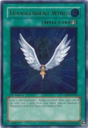 Transcendent Wings (UTR) (CRV-EN045) - Cybernetic Revolution 1st Edition - Premium Yugioh Single from Konami - Just $18.56! Shop now at Game Crave Tournament Store