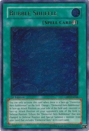 Bubble Shuffle (UTR) (CRV-EN046) - Cybernetic Revolution 1st Edition - Premium Yugioh Single from Konami - Just $8.11! Shop now at Game Crave Tournament Store