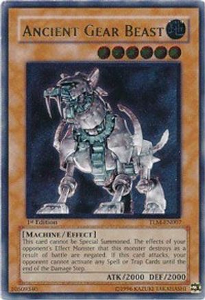 Ancient Gear Beast (UTR) (TLM-EN007) - The Lost Millennium 1st Edition - Premium Yugioh Single from Konami - Just $11.49! Shop now at Game Crave Tournament Store