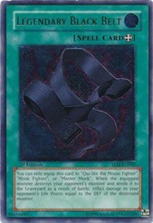 Legendary Black Belt (UTR) (TLM-EN045) - The Lost Millennium 1st Edition - Premium Yugioh Single from Konami - Just $4! Shop now at Game Crave Tournament Store