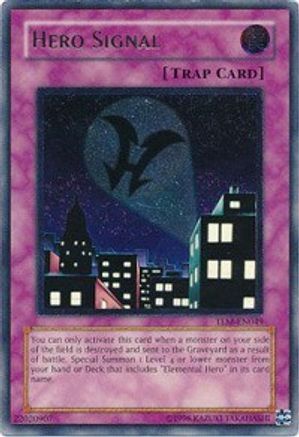 Hero Signal (UTR) (TLM-EN049) - The Lost Millennium 1st Edition - Premium Yugioh Single from Konami - Just $39.99! Shop now at Game Crave Tournament Store
