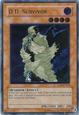 D.D. Survivor (UTR) (TLM-EN023) - The Lost Millennium 1st Edition - Premium Yugioh Single from Konami - Just $37.65! Shop now at Game Crave Tournament Store