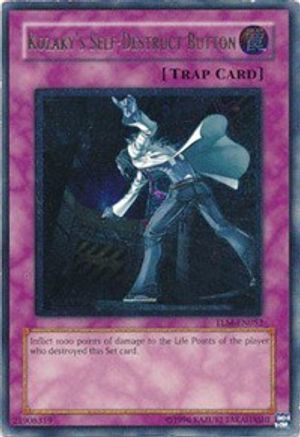 Kozaky's Self-Destruct Button (UTR) (TLM-EN052) - The Lost Millennium Unlimited - Premium Yugioh Single from Konami - Just $1.21! Shop now at Game Crave Tournament Store