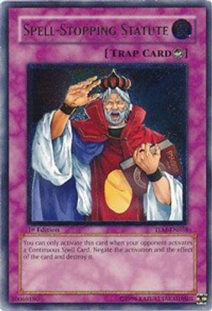 Spell-Stopping Statute (UTR) (TLM-EN058) - The Lost Millennium 1st Edition - Premium Yugioh Single from Konami - Just $4.13! Shop now at Game Crave Tournament Store