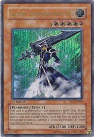 Silent Swordsman LV5 (UTR) (FET-EN008) - Flaming Eternity Unlimited - Premium Yugioh Single from Konami - Just $28.60! Shop now at Game Crave Tournament Store